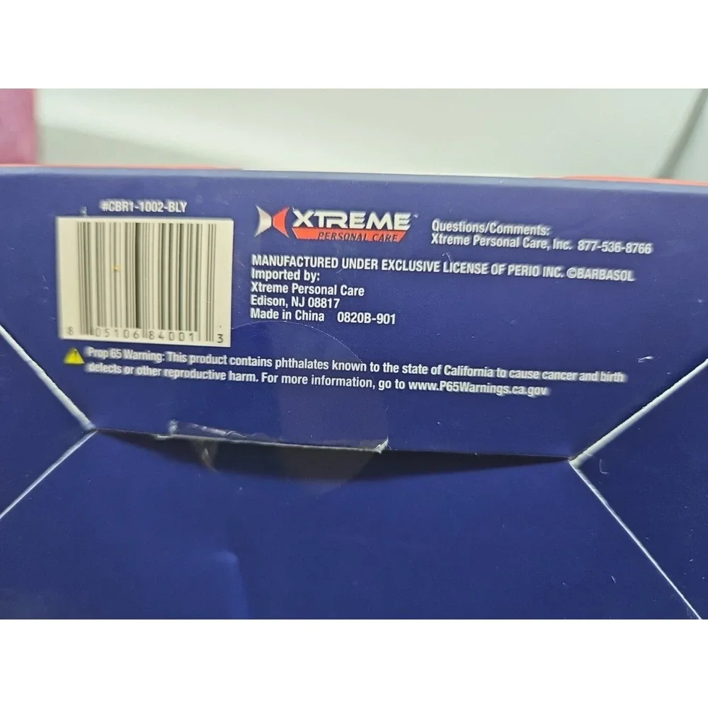 Barbasol‎ Rechargeable Rotary Shaver w/ Stainless Steel Blades New In Box